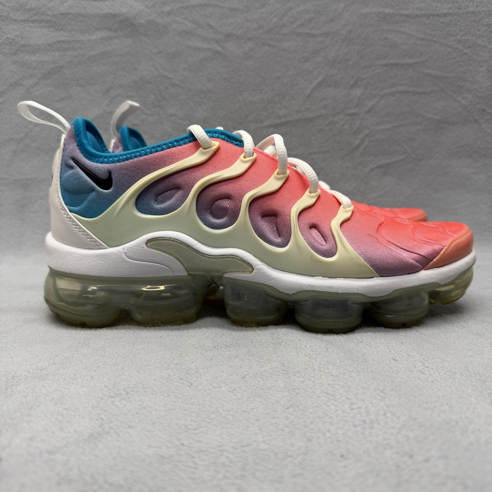 Nike Air VaporMax Plus Lava Glow Blue Lagoon Women's Size 7.5 CI5862-600